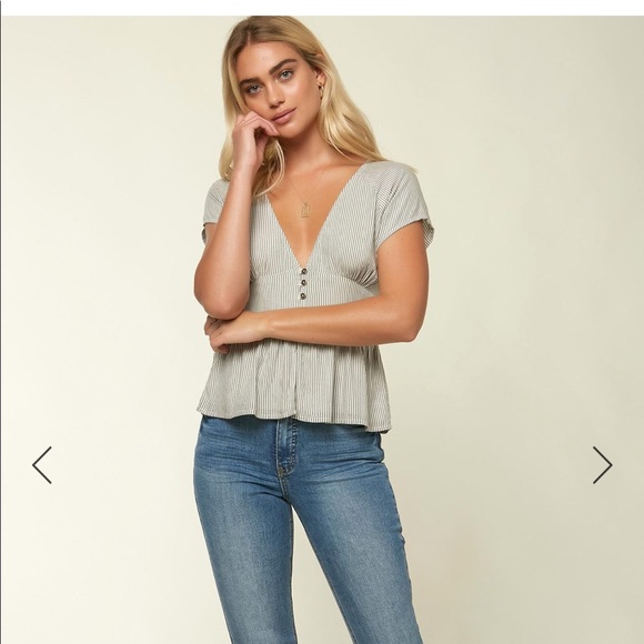 NWT O’Neill Morie Crop Top - Picture 2 of 10
